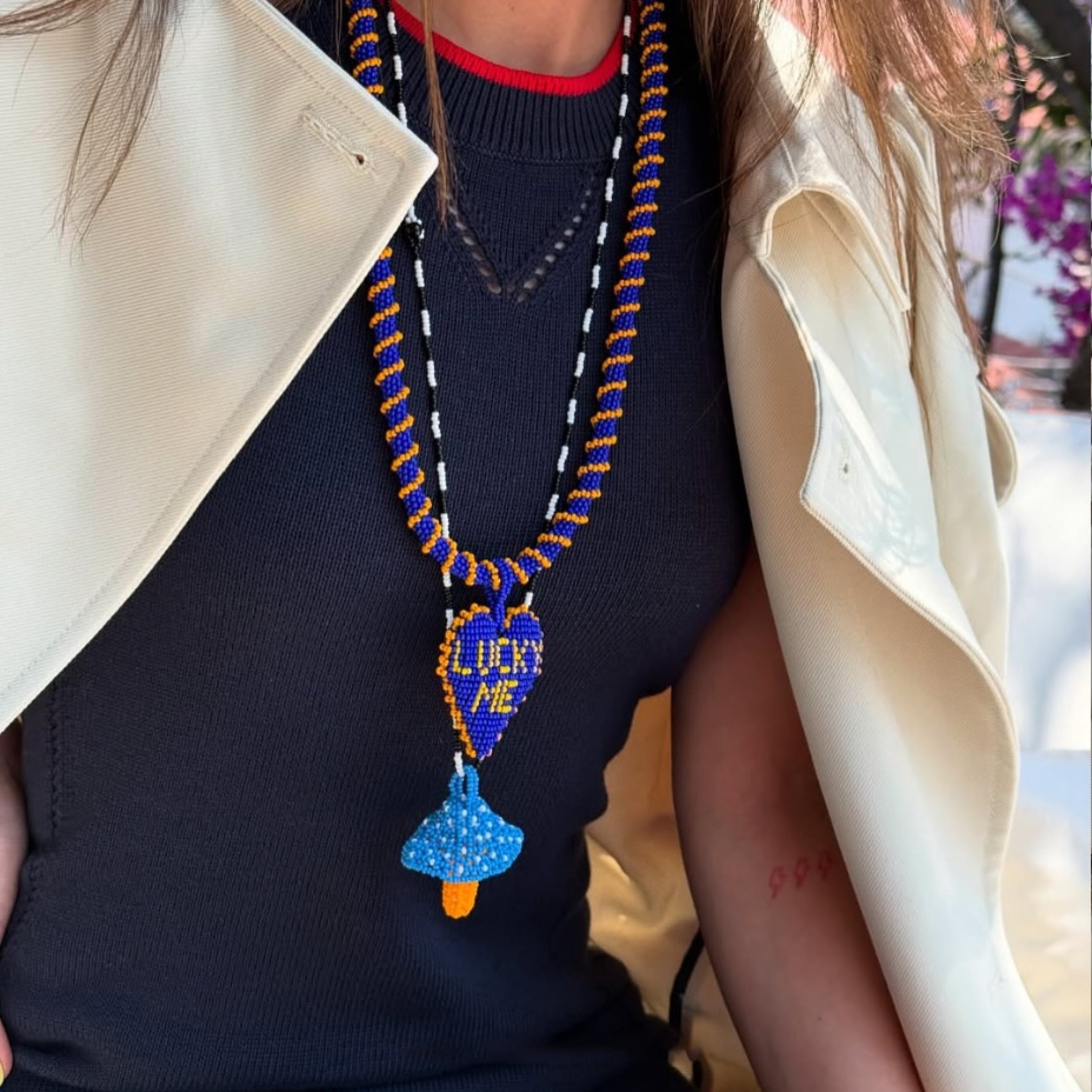 Friend Shroom Totem Necklace