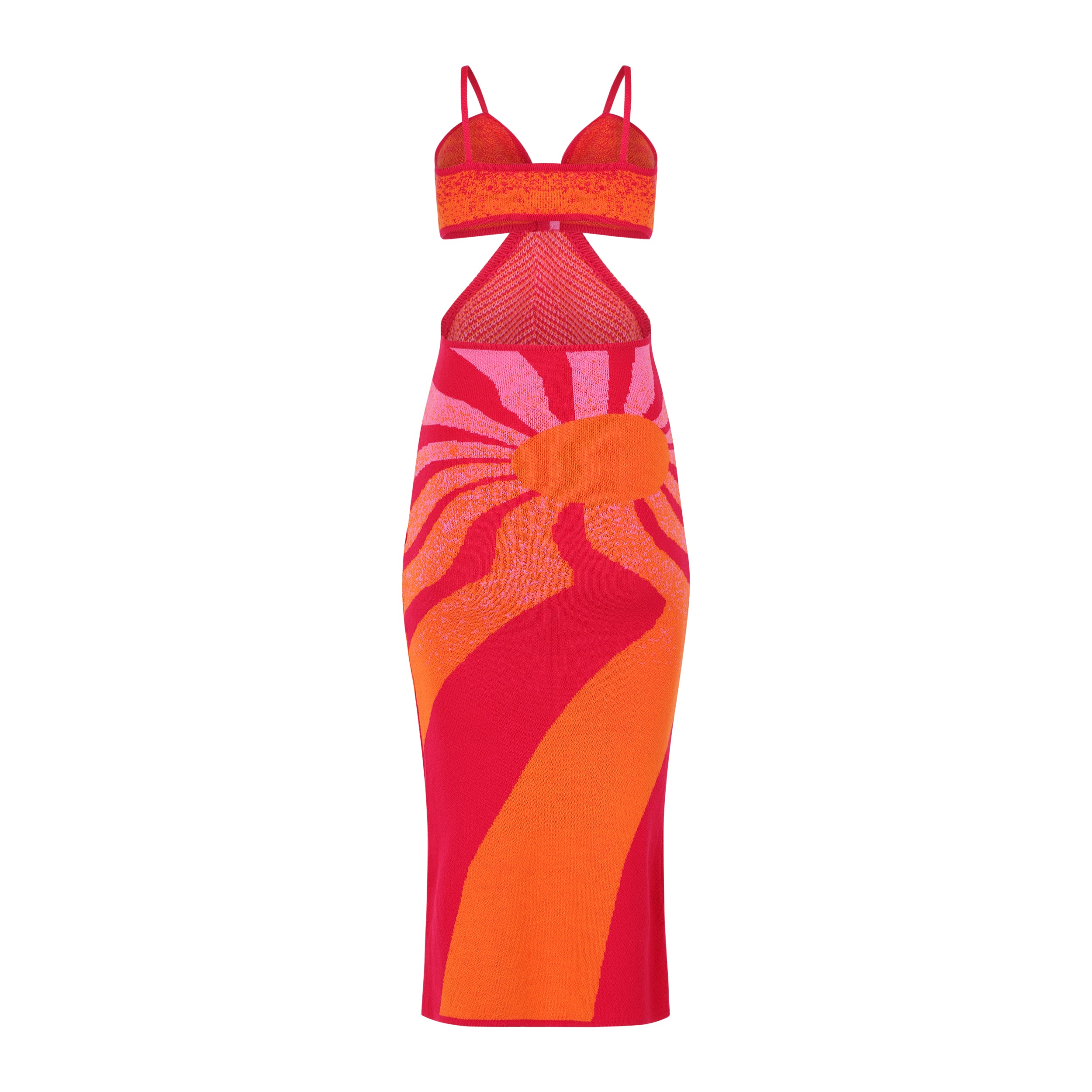 Sunshine Dress in Magenta